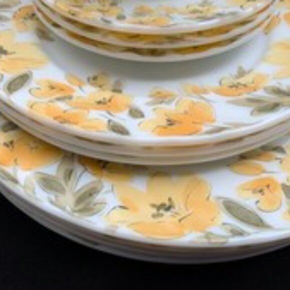 Vintage Gibson Dinnerware Floral- Set of 20 - Picture 7 of 7